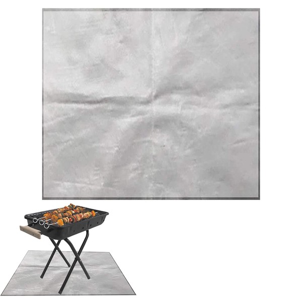 TSHAOUN Fire Pit Mat Fireproof Mat, Reusable High Temperature Resistant