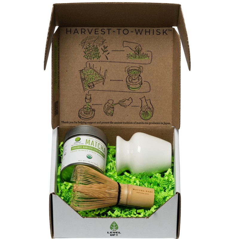 Dr. Weil Matcha Kari Mini Matcha Tea Set - White