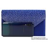 SWANKYSWANS Womens Abby Diamante Envelope Style Bag Clutch Royal Blue