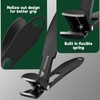 VANWIN Toenail Clippers for Seniors Thick Toenails, Upgrade Angled Head