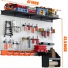TORACK Pegboard Wall Organizer 4 ft. Garage Metal Utility Tool