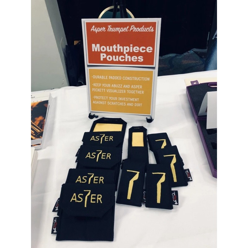 Asper Trumpet Mouthpiece Pouch - Double