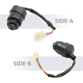 MDEOOSKY JN8-82510-09 Ignition Switch with Keys, Replacement for Yamaha G11 G16 G19 G20 G21 Gas Or Electric Golf Cart, Replaces JN8-82510-09