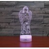 SUPERHONGJIHAO Night Light for Children, 3D Angel LED Lamp with