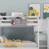 Ozzptuu Bedside Storage Caddy/Bedside Hanging Storage Bag for Headboards Bunk