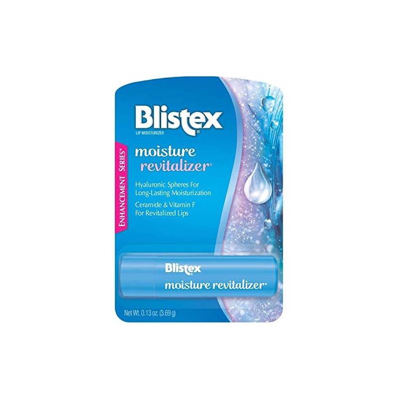 Blistex Moisture Revitalizer Moisturizing Long-Lasting Lip Balm (Pack of 2)
