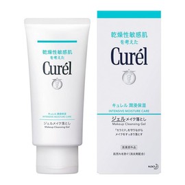 Curel Gel Makeup Remover, 4.6 oz (130 g) x 3, 4.6 oz (130 g) x 3