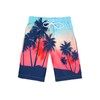 Holimaid Boys Swim Trunks Quick Dry Swim Shorts Boys Beach Board Shorts with Drawstring for Swimming Bathing (Coconut Tree, 8-9 Years)