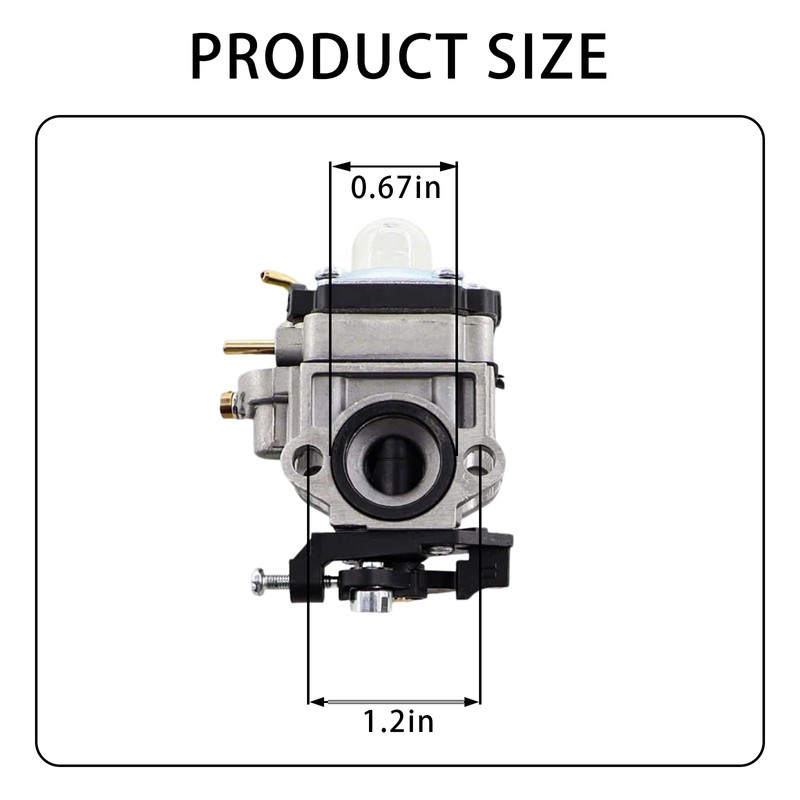 308054121 RY25AXB Carburetor Kit for Ryobi RY25/RY25AXB Blowers - Includes