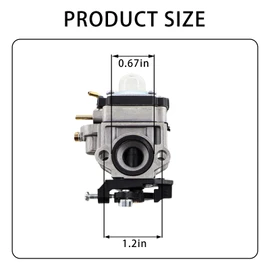 308054121 RY25AXB Carburetor Kit for Ryobi RY25/RY25AXB Blowers - Includes Air Filter & Spark Plug, Fits 25cc Gas Jet Fan Blower