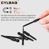 CYLBAQ Pack of 10 Triangle Screwdriver Bits 65 mm Hex