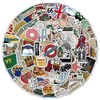 100PCS Tourism Landmark Buildings Stickers, World Buildings Stickers for Kids,