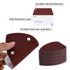 30Pcs Mouse Sanding Pads,Mouse Detail Sander Sandpaper Sanding Sheets,40/60/80/120/180/240 Grits