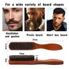 XOUDKE Boar Bristle Brush, Hair Brush, Boar Bristle Sleek Bun