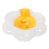 Children Inflatable Swimming Ring with Safety Seat Flower Shape Pool