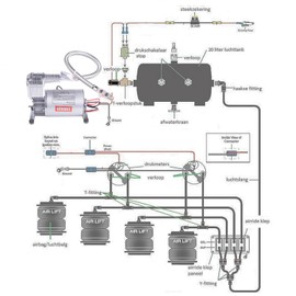 CNRAQR 150PSI Heavy Duty Air Train Horn/Air Ride Suspension Compressor 3/8NPT for Car Horns/Pneumatic Suspension Systems/Pneumatic Tools/Car Tires/Motorcycle Tires 12V