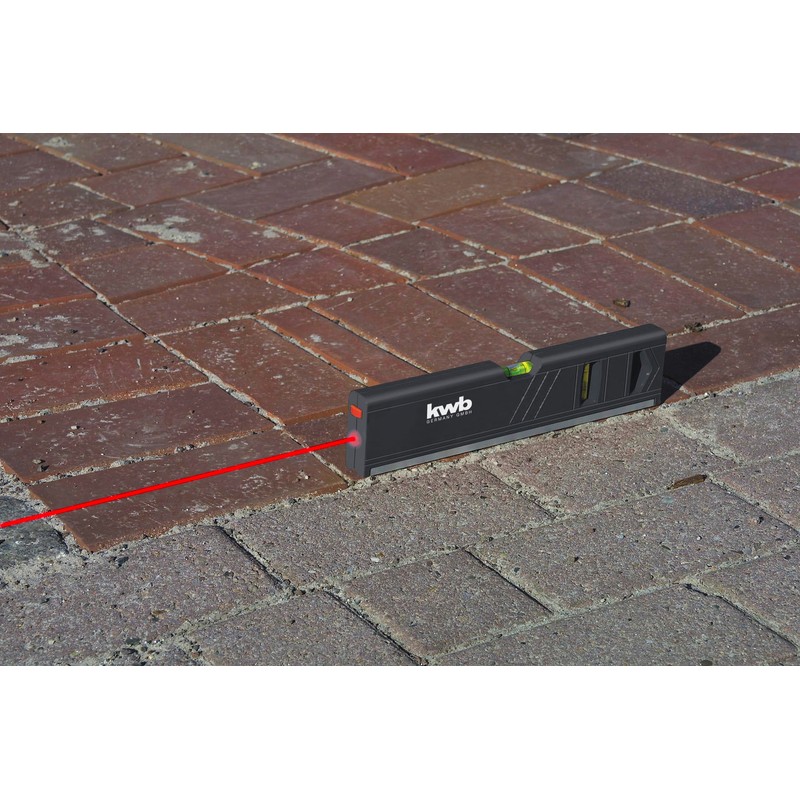 kwb Torpedo 270 mm Laser Spirit Level with Vertical and