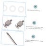 Operitacx 1 Set SSD Mounting Screw Kit Stainless Steel Motherboard