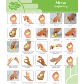 MSD – Therapy Putty Theraflex Putty; Thickness: Color: Green, Weight: 450g Solid Washable Non-Toxic