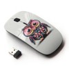 KOOLmouse [ Optical 2.4G Wireless Mouse [ Owl Pink Eyes