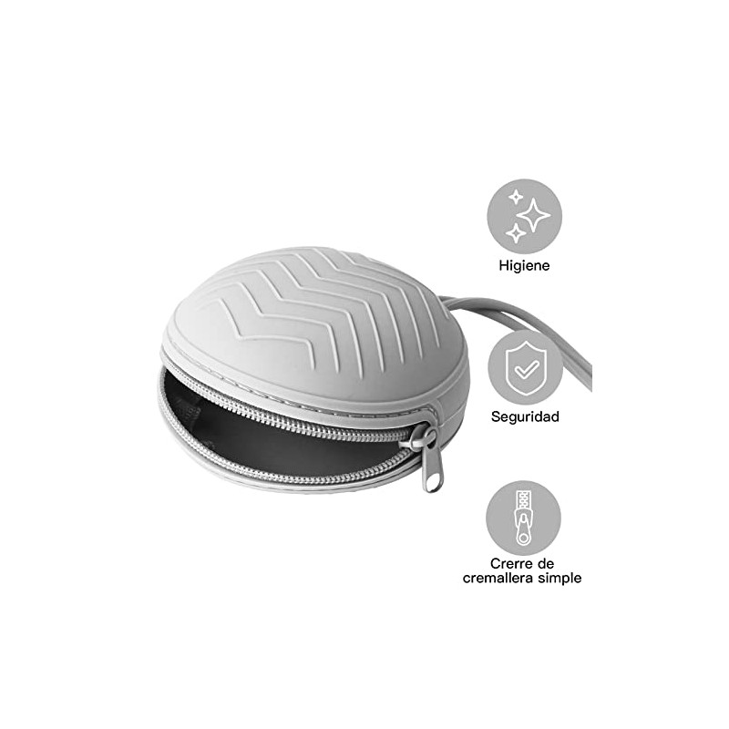 Funda protectora de silicona para chupete, Contenedor de chupete para