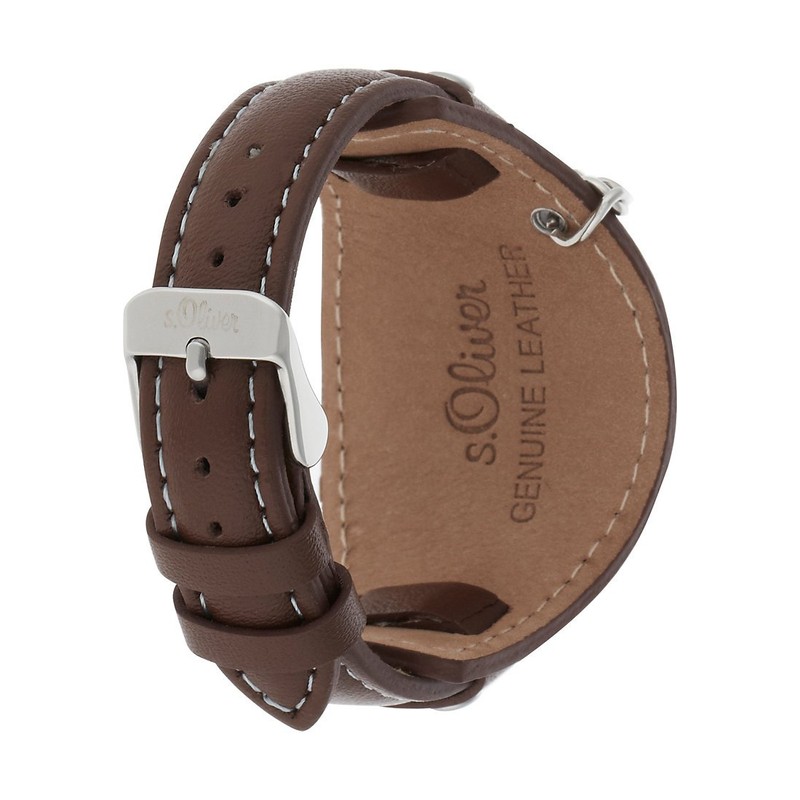 s.Oliver Analogue Quartz Watch, blue