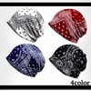 White Fang CA040 Knit Hat, Paisley Pattern, Knit Cap, 2-Way