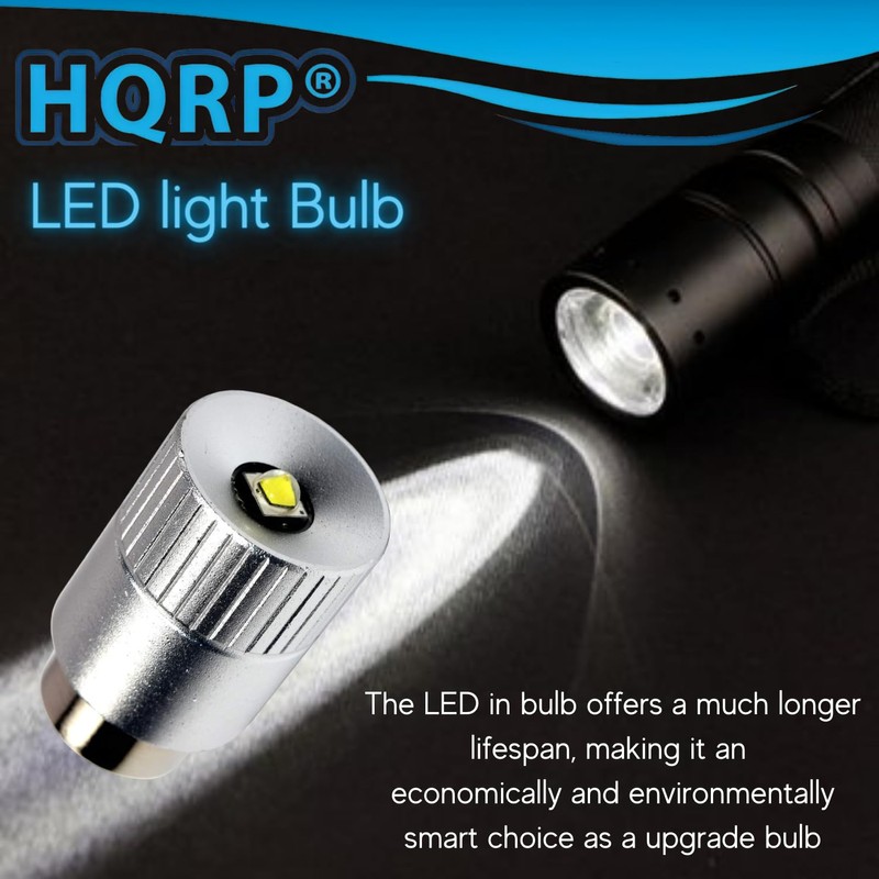 HQRP Ultra Bright 300Lm High Power 3W LED Conversion Upgrade