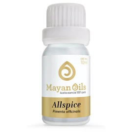 MAYAN OILS Aceite Esencial de All Spice 100% Puro 100% Naturales de Grado Terapeutico de 10ml