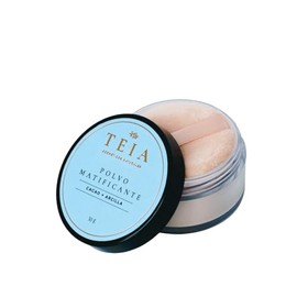 TEIA COSMETICOS Polvo Matificante Translúcido Fijador - 100% ingredientes naturales - Libre de talco - 30 gr