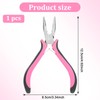 3 Holes Hair Extension Pliers Mini Plier for Micro Nano
