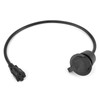 15A Power Inlet Port Plug with Integrated 20in Extension Cord
