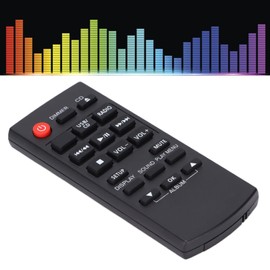 Universal Remote Control Replacement for HIFI Stereo Sound System, for SC-HC195 SC-HC297