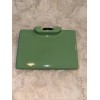 Chandler Vintage Soap Dish Holder Porcelain Wall Mount Jadeite Green