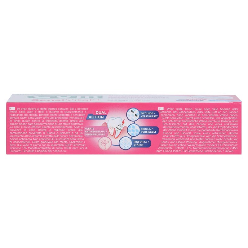 Gum SensiVital+ Toothpaste 75 ml
