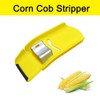 2 Pcs Corn Peeler, Yellow Corn Cob Stripper Fast Corn