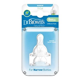 Dr. Brown's 2 Pack Natural Flow Y-Cut Standard Nipple