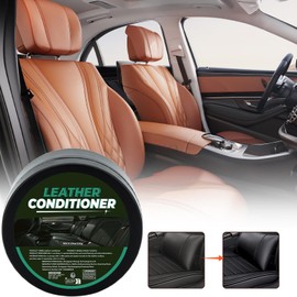 Leather Maintenance Cream, Multifunctional Leather Cleaning Cream, Cleaning Maintenance Paste for Leather Care, Automotive Interior Leather Refurbishing Cream