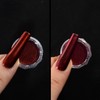Red Metallic Chrome Powder, 2 Jars Red Style Oxblood Red