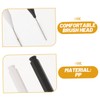 FOMIYES 60pcs Portable Eyebrow Brushes with Caps Mini Eyelash Applicators
