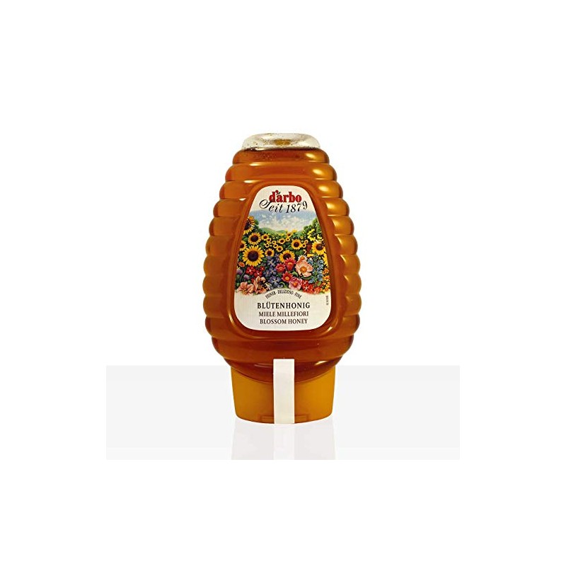 Darbo Fine Blossom Honey Dispenser Bottle 6 x 500 g