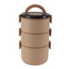 Lunch Container, Portable Safe Insulated Lunch Box, Leakproof with Spoon