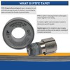 Gasoila Nickel PTFE Thread Seal Tape – Professional-Grade, 1/2 Inch