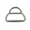 POFET Marine 316 Stainless Steel D-Ring Rubber Traction,Horse Hoof Ring