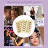 5 Pares Pestañas Extensiones Postizas Mezcladas- Efecto Voluminosas y Naturales