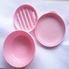 AIMALL 4 PCS Leak-Proof Creative Travel Soap Box with Lid,
