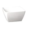 APS GF136 Melamine Square Bowl, 19 cm Item Length, Pure