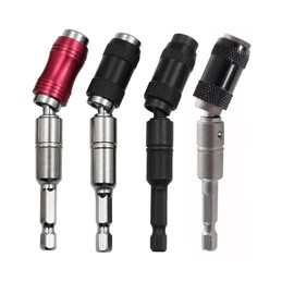 KEWAYO 2 Stück Magnetischer Pivot Drill Bit Holder Magnetischer Schwenk-Bithalter Spitze 20° drehbarer Modus 1/4" Sechskantschaft ideal für enge Räume, Möbel und Gipskartonplatten