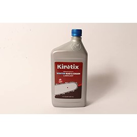 Kinetix 80015 1 Quart Bottle Winter-Grade Bar & Chain Oil with TakFlo
