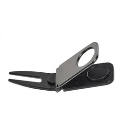 Visol Golf Divot, Magnetic Ball Marker, Cigar Holder, 3 in 1 Tool for Multipurpose Golf Accessories